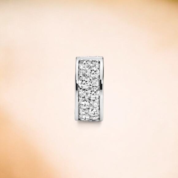 Pandora Clear Pavé Clip Charm - Picture 3 of 6